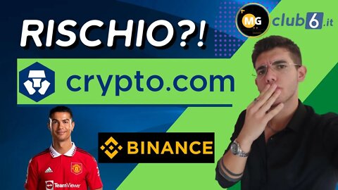 ATTENZIONE RISCHIO CRYPTO.COM?!...NFT RONALDO BINANCE | MG Mattia Trading italia | News Crollo FTX