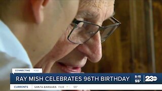 Ray Mish celebrates 96th birthday