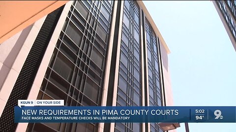 Pima County Superior Court, Juvenile Court Center announce mandatory temperature checks