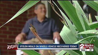 Stolen Meals on Wheels Vehicle Recovered Today