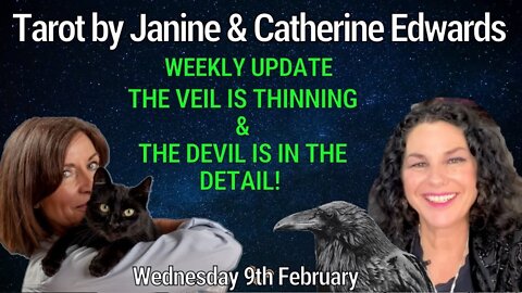 Tarot By Janine with Catherine 13th Feb: The Devil is In The Detail & The Veil is Thinning!