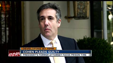 Michael Cohen pleads guilty to illegal campaign contributions