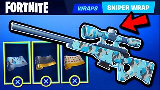 How to Wrap Weapons & Vehicles in Fortnite! Season 7 New Wrapping Feature! (Fortnite Wrap Tutorial)!