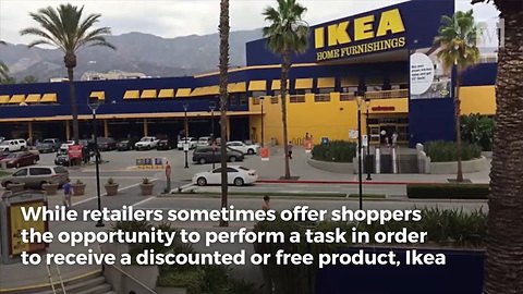 IKEA Giving Customers Discount in Exchange for Bringing in Urine-Soaked Advertisement