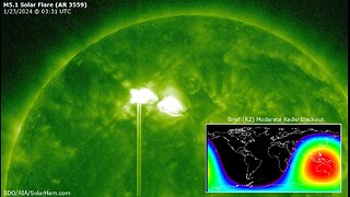 Solar Flare Radio Blackouts the Last 24Hrs