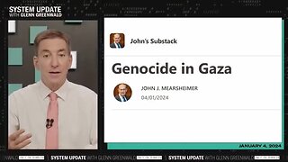 Prof. John Mearsheimer- Yes, Israel Is Committing Genocide