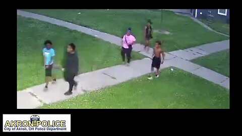 Akron Police release video in case of woman attacked by kids at bus stop