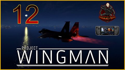 Project Wingman - Playthrough Mission 12: Midnight Light (Steam Deck Gameplay)