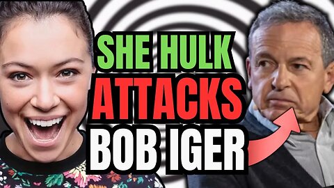 She Hulk Actress Tatiana Maslany ATTACKS Disney CEO Bob Iger For WOKE Virtue Signaling During STRIKE