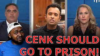 Cenk & Ana Kasparian HAVE TDS MELTDOWN Over Vivek Ramaswamy Trump Pardon Promise In UNHINGED Debate!