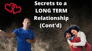 Long Term Relationship Secrets | This Technique Can Save a Relationship