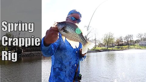 This SIMPLE Rig is an EASY way to Catch Spring Crappie (Live Minnow and Bobber)