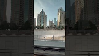 Dubai Tram view #dubai #youtubeshorts #reels #shortsfeed #uae #travel #tram #life #travel #webseries