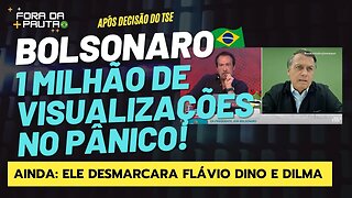 Bolsonaro no Pânico revela reunião de Dilma com Embaixadores em 2016. E aí TSE/TCU?