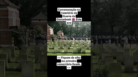 Comemoração no Cemitério de Guerra de Oosterbeek 🌺 Este ano #war #guerra #ww2