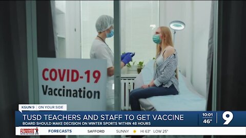TUSD staff vaccine distribution to be affected by limited supply
