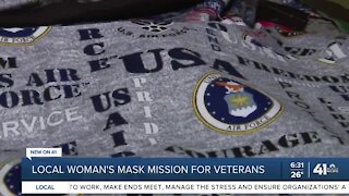 Local woman's mask mission for veterans