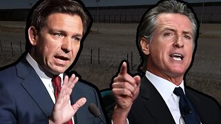Newsom THREATENS DeSantis with KIDNAPPING Charges Over Migrant Drop-Offs
