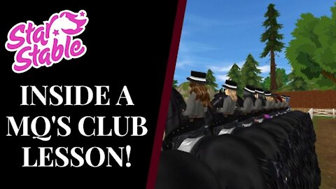 Inside a Metal Queens SSD CLUB LESSON! Star Stable Quinn Ponylord