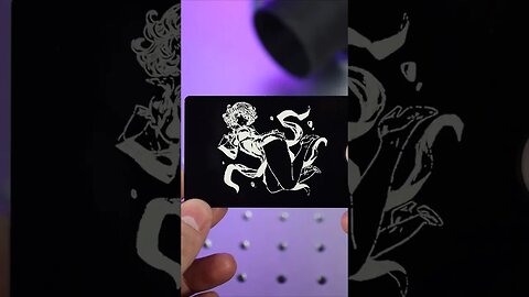 Fiber Laser Engraving Tatsumaki from One Punch Man