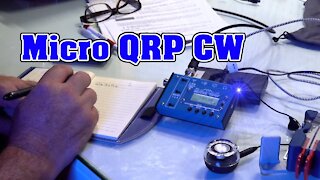 🏆 QRP CW QSO w/ Subtitles ~ Mountain Topper MTR-3B 🏆