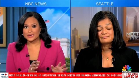 The Squad's Jayapal Gets Called Out On MSNBC For Her Comments On Israel