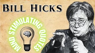 Open Your Third Eye With 10 Controversial & Thought-Provoking Bill Hicks Quotes: "It's Just a Ride."