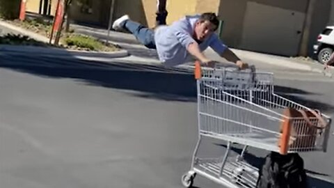 He #FLOATS through the store.. employees #FREAK OUT