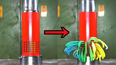 The Most Satisfying Hydraulic Press 🤩🤩💥💥