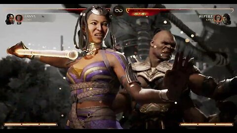 Mortal Kombat 1 2023 Tanya & Goro Kameo Fatal Blow