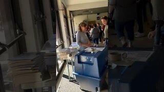 Poll Worker In Mesa Central Christian, Machines Are Broken