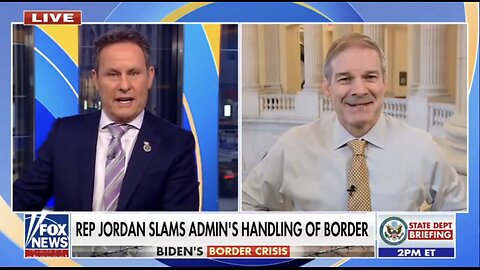 Chairman Jordan Discusses East Palestine and Biden's Border Crisis