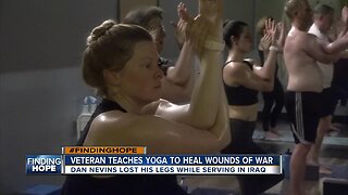 Yoga helps U.S. Army Veteran heal from the wounds of war