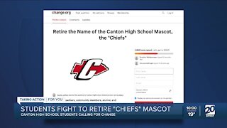 Canton High School students push for mascot name change