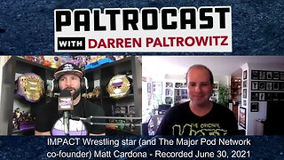 IMPACT Wrestling's Matt Cardona interview with Darren Paltrowitz