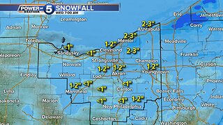 Widespread snow to arrive this morning