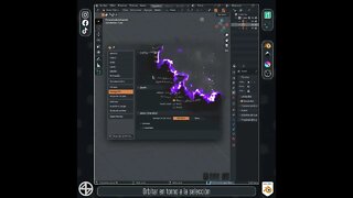 #Blender #Navegacion Rotar/orbitar en torno a la seleccion. #Blenderenespañol