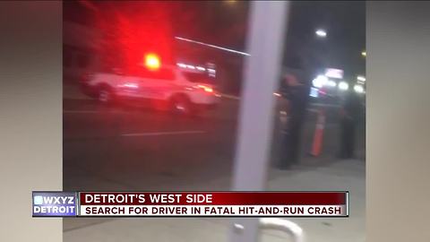 Man fatally struck, dragged by car in Detroit; police looking for suspect