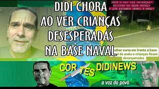 DIDI SE EMOCIONA COM ABANDONO DE CRIANÇAS