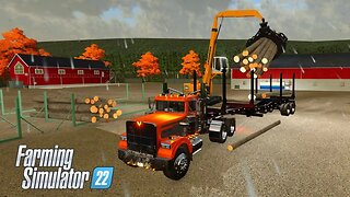 🔴 LIVE FS 22 | Holmakra logging fresh map