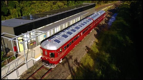 World's First Solar Powered Battery Storage Train!