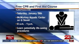 Free CPR and First Aid Course