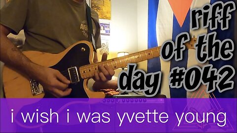 riff of the day #042 - i wish i was yvette young