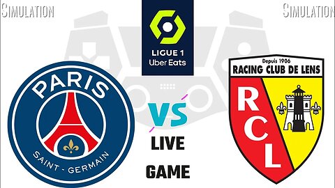 PSG vs Lens | Ligue 1 (France)| Live Match Simulation