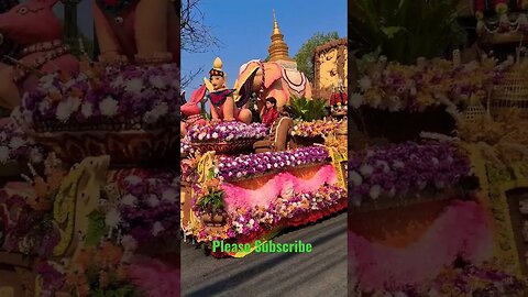 Flower Festival Thailand Part 14 #trending #viral #shorts #short #shortsvideo