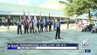 Remembering lives lost on 9/11 in Delray Beach