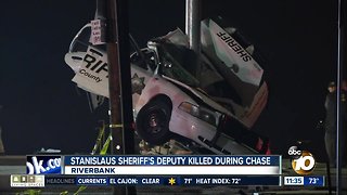 Stanislaus County deputy killed during high-speed chase