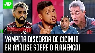 "Paulo Sousa PERDEU O VESTIÁRIO? PERDEU NADA!" Vampeta DISCORDA de Cicinho sobre o Flamengo!