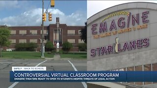 Controversial virtual classroom program at Emagine Theaters