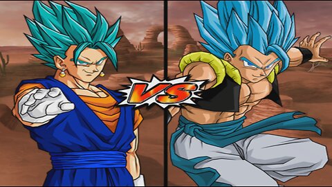 Vegito Blue VS Gogeta Blue - DBZ Budokai Tenkaichi 4